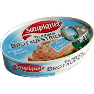 Saupiquet Thunfisch Brotaufstrich Pâté Classic (115g Dose)