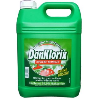 DanKlorix Hygiene-Reiniger Extra grün Frisch (1X5L Kanister)