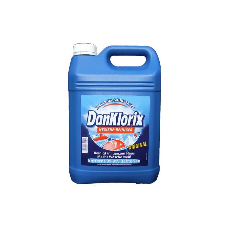 Dan Klorix Hygiene-Reiniger (5L Kanister, blau)