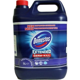 Domestos classic Extendet Germ-Kill 5 Liter Kanister, Sanitärreiniger