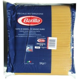 Barilla Spaghetti No.5 (5kg GASTRO Großbeutel)