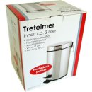 Kosmetikeimer 3 l Edelstahl, Ø 17cm x 26cm