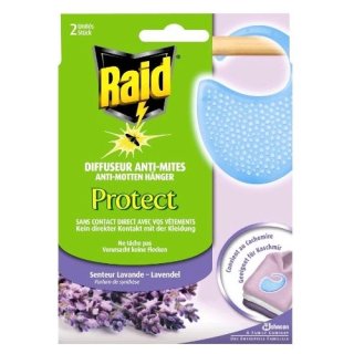 Raid Protect Anti-Motten Hänger Lavendel (2 Stck. in der Packung)