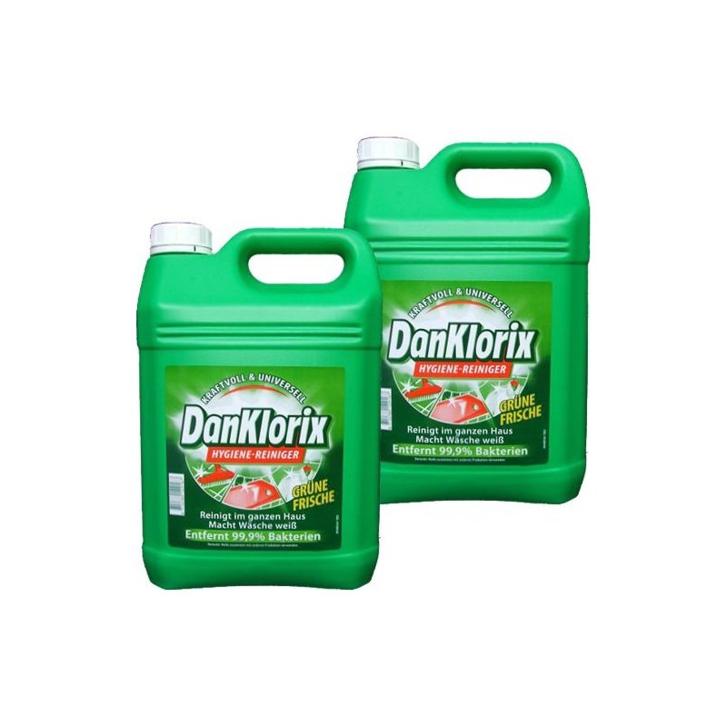 Dan Klorix Extra Frisch (2x5 Liter Kanister, grn)