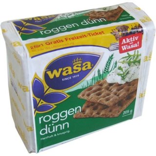 Wasa Roggenbrot Dünn (1X205g)