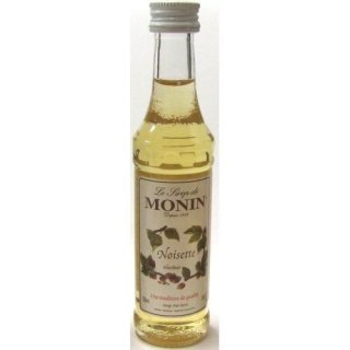 Kaffee-Sirup, Monin "Haselnuss", 50 ml
