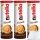 nutella biscuits 3er Pack (3x166g Rolle) + usy Block