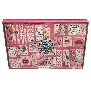 Misslyn Kosmetik Adventskalender The Most Beautiful Countdown to X-Mas 2017 (1er Pack)