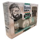 Balea Geschenkset - weihnachtsgeschenke Bart-Set für Man (Bartöl 50ml, Pomade 2in1 100ml, Wasch-Schaum 150ml), 1er Set
