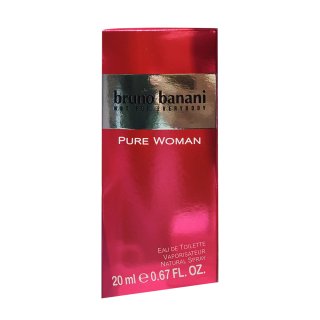 Bruno Banani Eau de Toilette Pure Woman Spray 20 ml