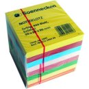 Notizblock 850 Blatt/Block 8-farbig (9x9x9cm) SOE