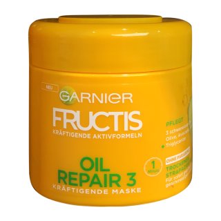 Garnier Fructis Kur Oil Repair Maske Dose 300 ml