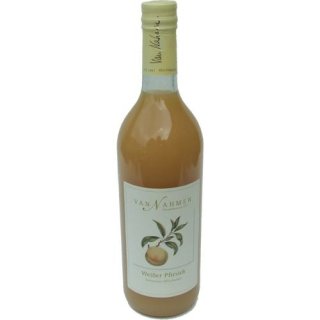 Van Nahmen weißer Pfirsich Fruchtsaft Getränk (0,75 Liter Flasche)