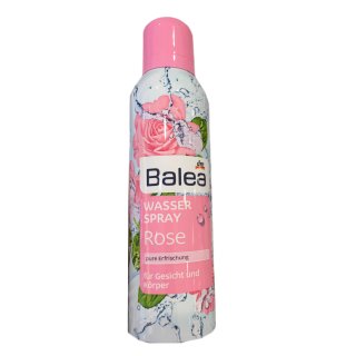 Balea Wasserspray ROSE für Gesicht und Körper (150ml Sprayflasche)