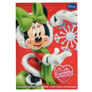 Minnie Mouse Adventskalender Disney mit Milchschokolade (65g)