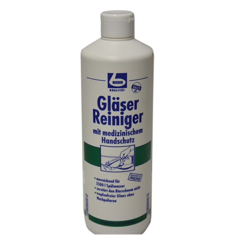 Dr. Becher Becharein Detergente Per Bicchieri 3x1L – Concentrato Per Birra, Elimina Grasso E Rossetto