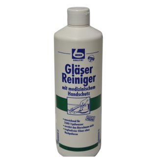 Dr. Becher Gläser Reiniger mit medizinischem Handschutz (1 Liter Flasche)