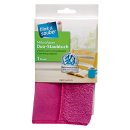 flink & sauber Microfaser Duo-Staubtuch 1St