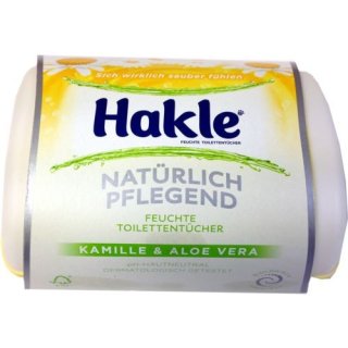 Cottonelle HAKLE feuchtes Toilettenpapier Aloe Vera&Kamille Starterbox (42 Tücher)