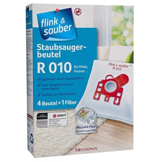 flink & sauber Staubsaugerbeutel R 010 4St