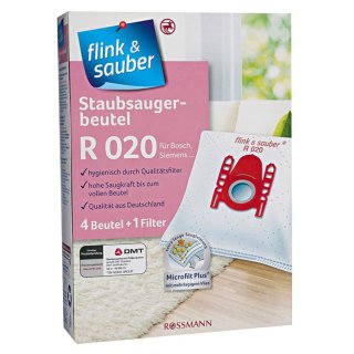 flink & sauber Staubsaugerbeutel R 020 4St