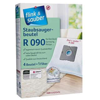 flink & sauber Staubsaugerbeutel R 090 4St