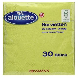alouette Servietten 30 St