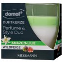 domol Duftkerze Perfume & Style Duo Amazon-Lilie...