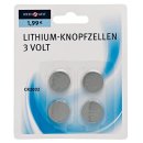 Rossmann Ideenwelt Lithium Knopfzellen 1Set