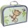 Rossmann Ideenwelt Spielkoffer für Kinder, Motiv: Affe, Maße (B/T/H): ca. 29/11/ 21 cm), Mindestalter: 3 Jahre
