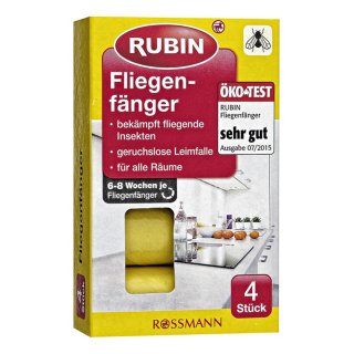 RUBIN Fliegenfänger 4St