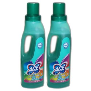 Ace Fleckentferner mit Farbschutz Flüssig, 2er Pack (2 x 1 Liter)