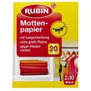 RUBIN Mottenschutz-papier 2x10St