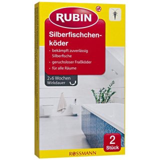 RUBIN Silberfischchenköder 2St