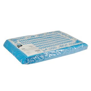 Papstar Tischset Bayrisch Blau Oktoberfest Airlaid 30x40cm (100 Stck. Packung)