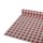 Papstar Tischdecke Folie Rot Karo 50m x 80cm (1 Stck. Packung)