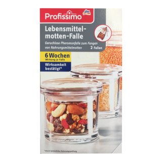 Profissimo Lebensmittelmotten-Falle, 2 St (1er Pack)