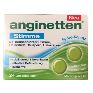 Anginetten Stimme Lutschtabletten 24 St (1er Pack)