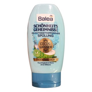 Balea Schönheitsgeheimnisse Spülung Cocos Wasser, 200 ml Flasche (1er Pack)