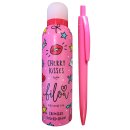 bilou Duschschaum CHERRY KISSES und gratis usy Pinkpen...