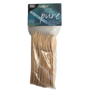 Papstar Löffel aus Holz 15,7cm (25 Stck)
