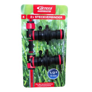 Carrera Greenmaster 2x Steckverbinder (Nr.4) grün