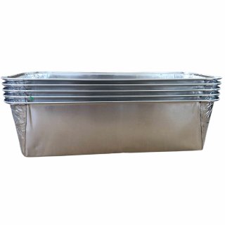 usy Aluschalen für Leberkäse/ Bratenschale/ Backschale (5er Set)