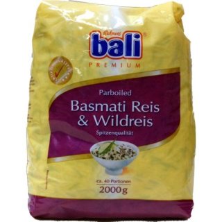 Bali Basmati Reis & Wildreis 2 kg
