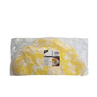 Papstar Tortenspitzen gelb Ø 36cm (4 Stück)