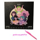 NYX Adventskalender 2018 Sugar Trip mit gratis usy Pink Pen (1er Pack)