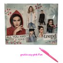 Trend it up Adventskalender 2018 mit gratis usy Pink Pen (1er Pack)