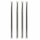 600 Trinkhalme, flexibel Ø 5 mm 24 cm schwarz einzeln gehüllt