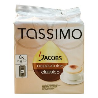 Tassimo T-Disc Jacobs Cappuccino Classico (8 Portionen)