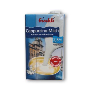 frischli Cappucino-Milch für feinsten Milchschaum (1 Liter)